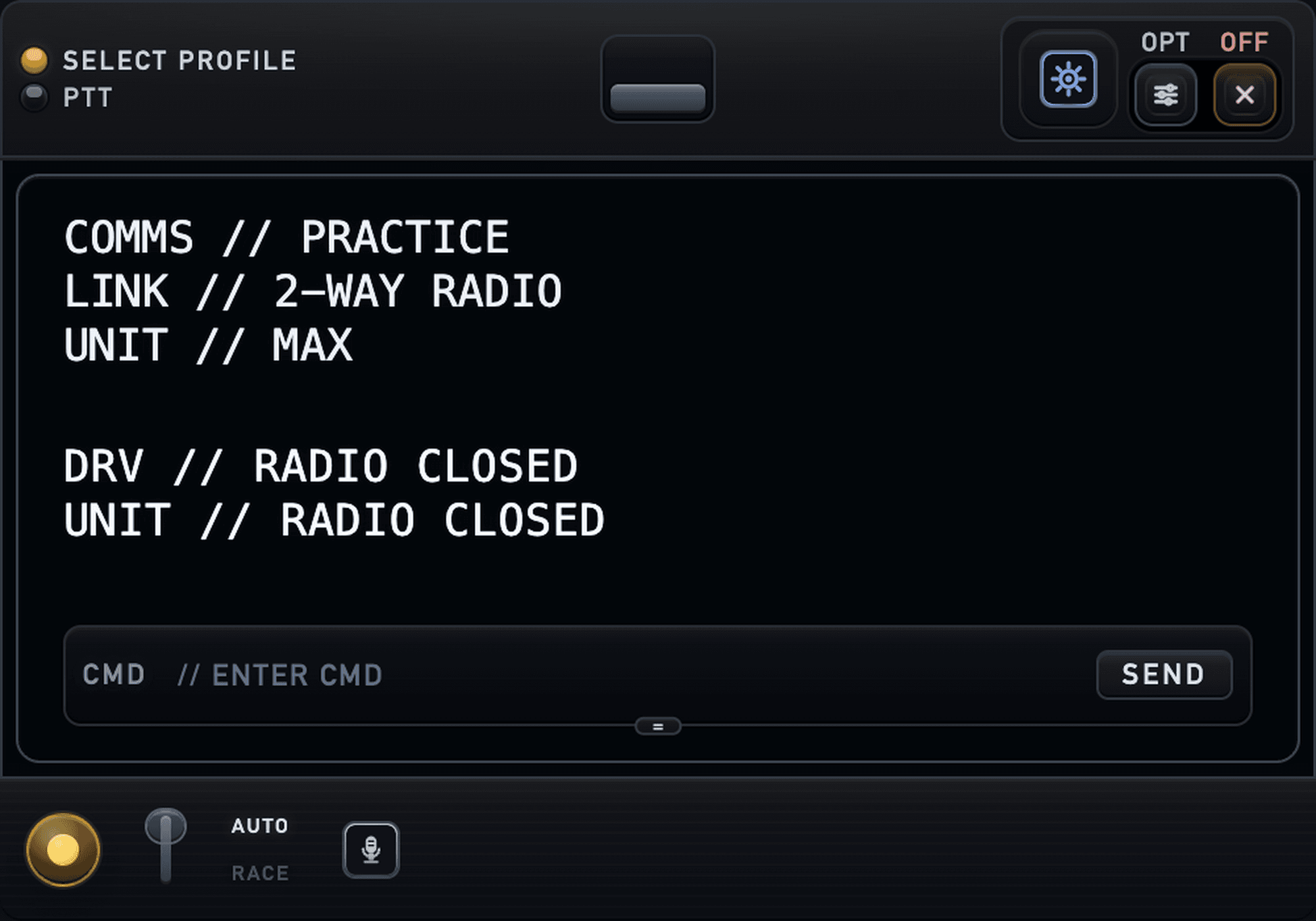 Lapilot radio log shell